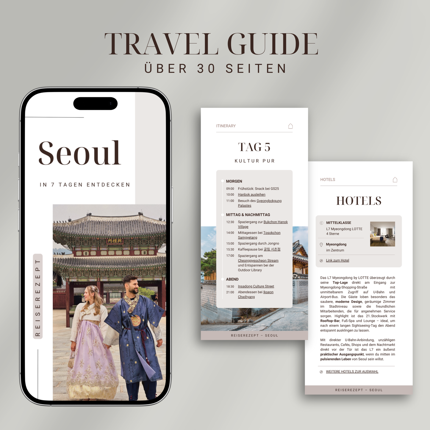 Reiserezept Seoul (7 Tage)